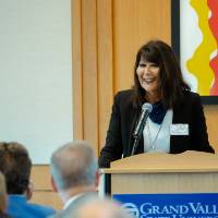 President Philomena V. Mantella speaking at the Foundation Annual Meeting
